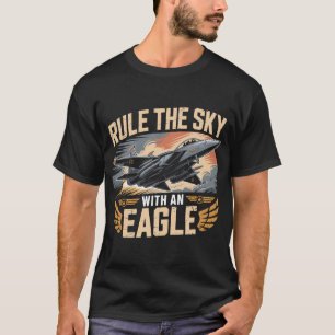 T-shirt Cadeau F-15 Eagle Jet : Dominez le ciel avec un ai