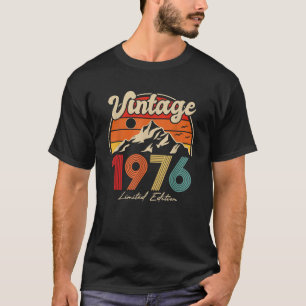 T-shirt Cadeau fait en 1976 Classique 1976 Hommes Femmes N
