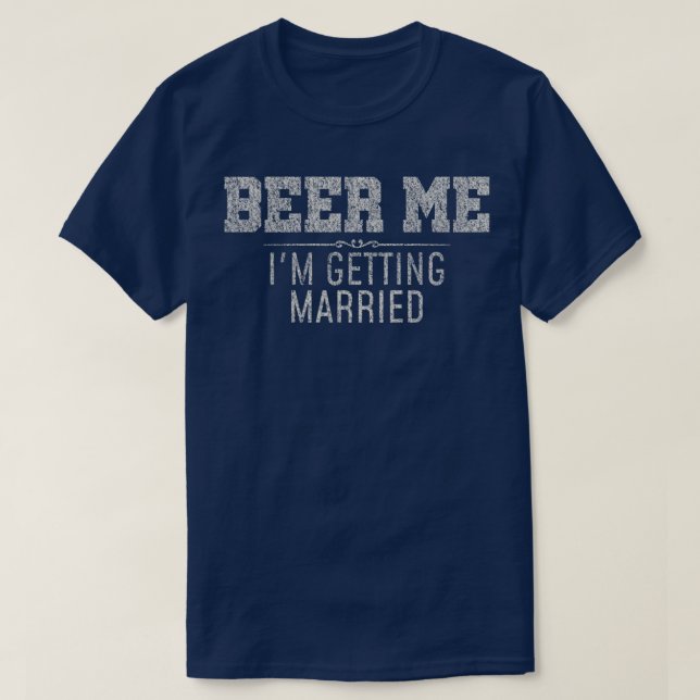 T-shirt Cadeau fête de bière JGA JGA (Design devant)