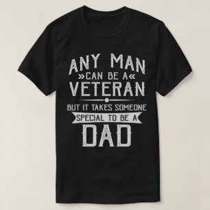 T-shirt Cadeau fière papa vétéran pour lui Fête des pères