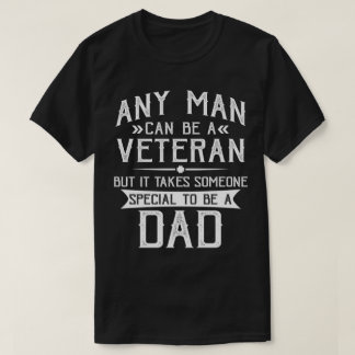 T-shirt Cadeau fière papa vétéran pour lui Fête des pères
