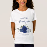 Cadeau Fille Fleur Mariage Chic Bohème Bleu Mignon