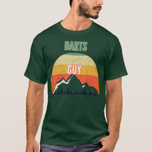 T-shirt Cadeau fléchettes pour hommes Darts Guy