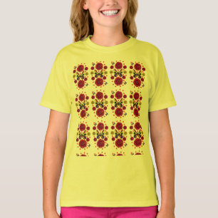 T-shirt Cadeau Floral Papillon Printanier Personnalisé