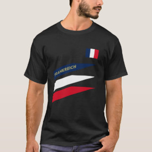 T-shirt Cadeau France Drapeau Français Tour Eiffel Frankre