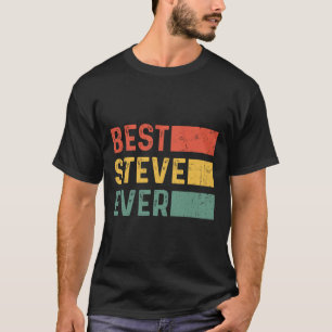 T-shirt Cadeau Fun Noël Anniversaire Pour Steve - Best Ste