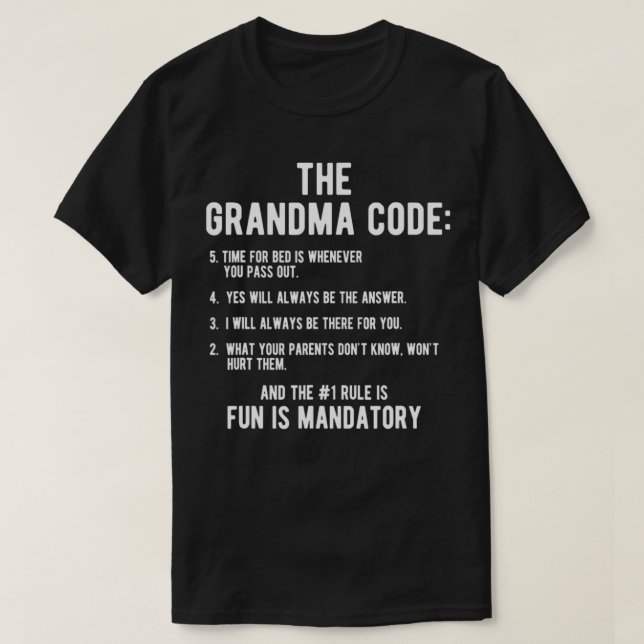 T-shirt Cadeau Grandma De Grandgirl Grandson The Grand (Design devant)