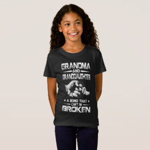 T-Shirt Cadeau Grandma Et Grandgirl