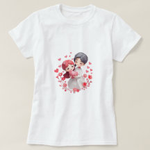 cadeau heureuse Sainte-Valentin couple mignon