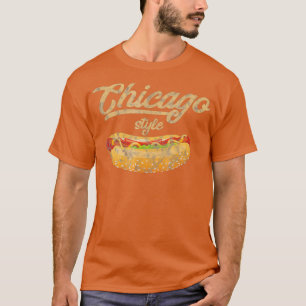 T-shirt Cadeau Hot Dog Hotdog de Chicago