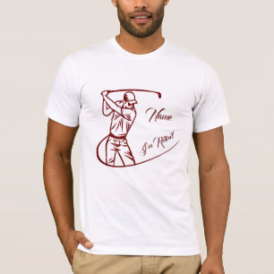 T-shirt Cadeau humoristique personnalisé pour golfeurs