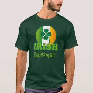 T-shirt Cadeau irlandais de vendeur