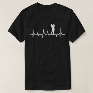 T-shirt Cadeau jouant au golf de golfeur de battement de