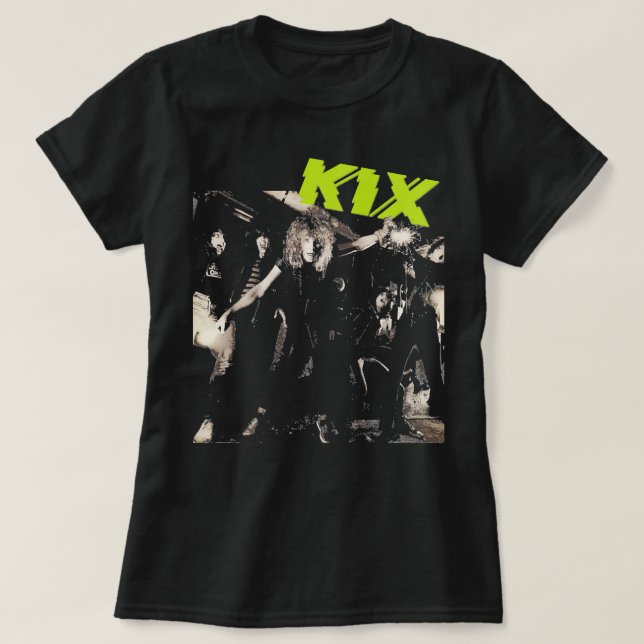 T-shirt Cadeau Jour Kix Cadeau Bande Cadeau Pour Ventilate (Design devant)