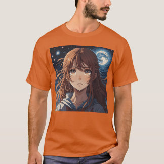 T-shirt Cadeau Mélancolie au Clair de Lune