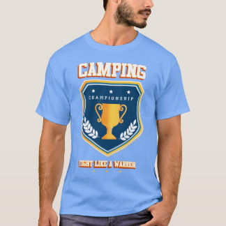 T-shirt Cadeau mignon pour fille de camping