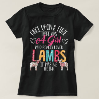 T-shirt Cadeau mignon pour les amateurs d'agneaux pour les
