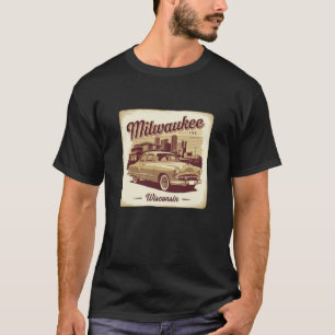 T-shirt Cadeau Milwaukee Wisconsin