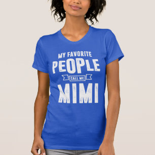 T-shirt Cadeau Mimi favori