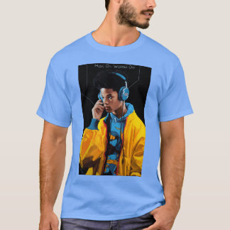T-shirt Cadeau Musique contre soucis