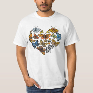 T-shirt Cadeau papillon Hommes Cool femme
