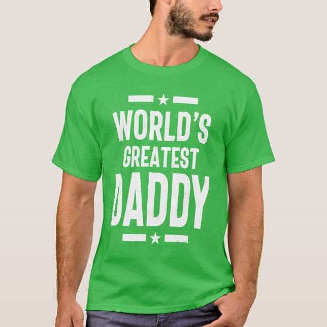 T-shirt Cadeau père père père plus grand du monde des homm (Devant)