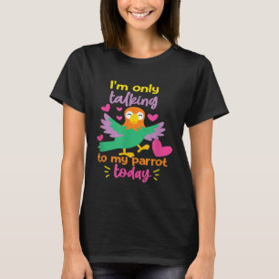 T-shirt cadeau perroquet pour filles et femmes