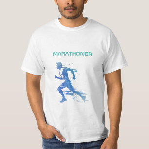 T-shirt Cadeau personnalisé de coureur de marathon