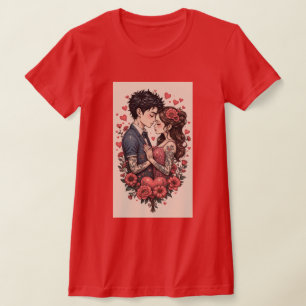 T-shirt Cadeau personnalisé de la Saint-Valentin