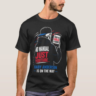 T-shirt Cadeau personnalisé drôle de nouveau papa YouTube