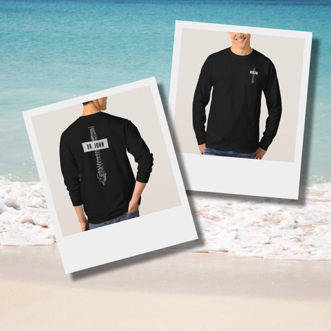 T-shirt Cadeau personnalisé pour chiropraticien, docteur e (Créateur téléchargé)