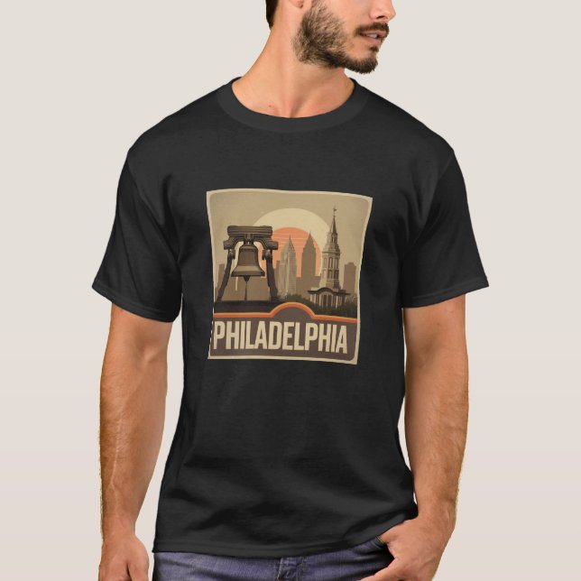 T-shirt Cadeau Philly Lovers (Devant)