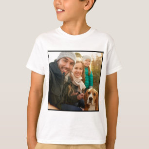 T-shirt Cadeau photo   Photo de famille personnalisée mode