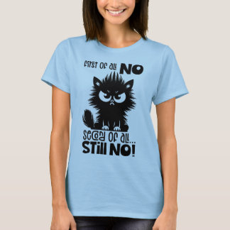 T-shirt Cadeau pour amateur de chat drôle avant tout