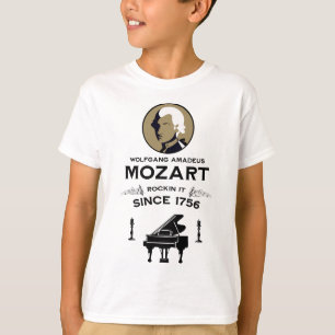 T-shirt Cadeau pour amateur de musique de Mozart