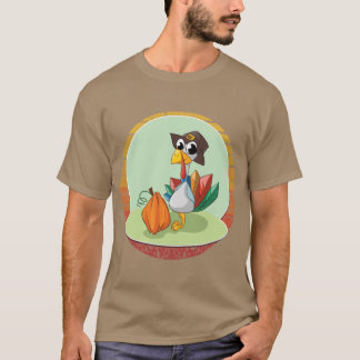 T-shirt Cadeau pour amateurs de Thanksgiving dinde