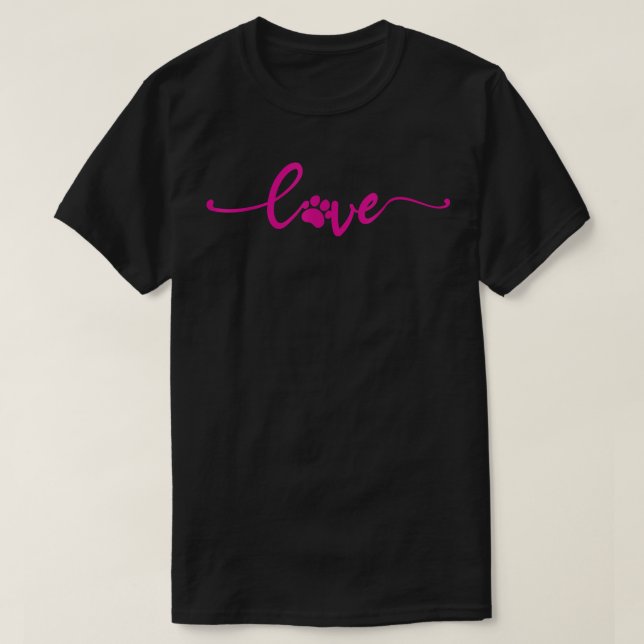 T-shirt Cadeau pour Amoureux de les chiens  (Design devant)