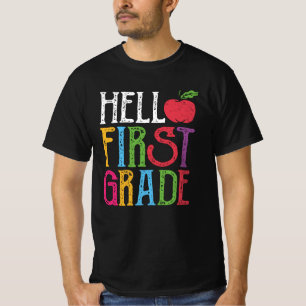 T-shirt Cadeau pour élève de 1re année pour le premier jou