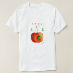 T-shirt Cadeau Pour Eve - Paradise Apple - D'Adam - Funny