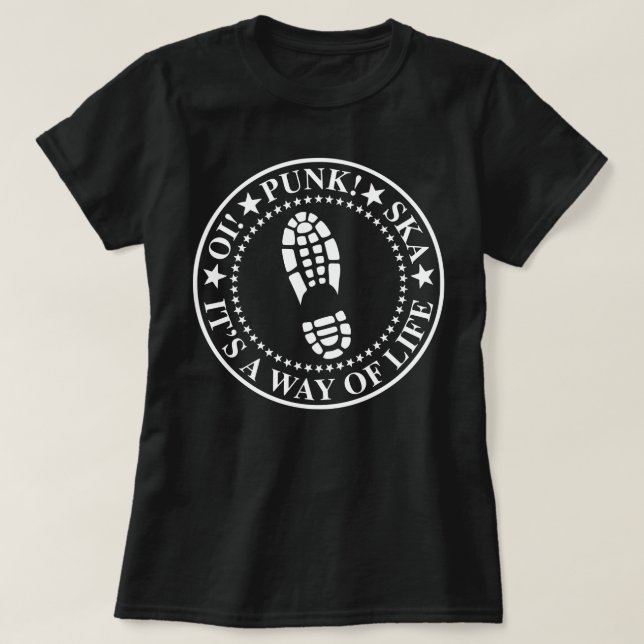 T-shirt Cadeau Pour Femmes Punk Ramones Rock Band Cute Gra (Design devant)