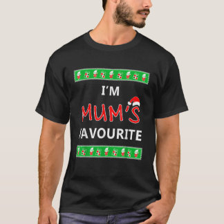 T-shirt Cadeau pour fils fille de maman laide xmas Je suis