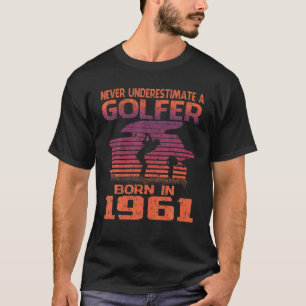 T-shirt Cadeau pour Golfing de 59 ans 1961 59e Birt