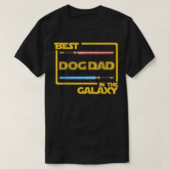 T-shirt Cadeau pour hommes meilleur chien papa dans le chi (Design devant)