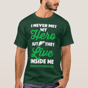 T-shirt Cadeau pour la transplantation du foie du bénéfi
