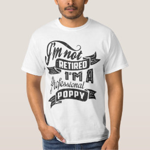 T-shirt Cadeau pour le pavot professionnel
