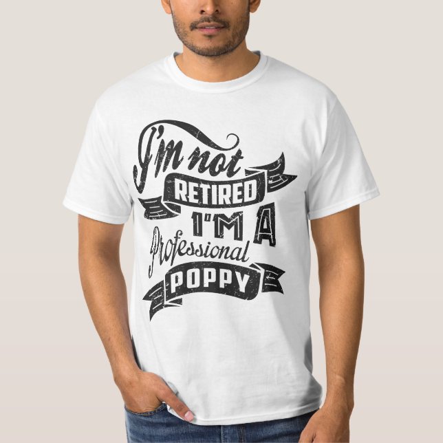 T-shirt Cadeau pour le pavot professionnel (Devant)