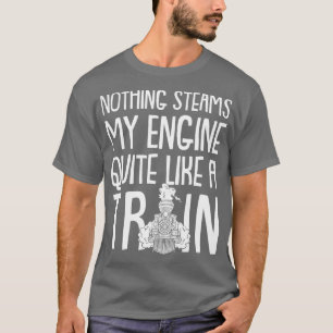 T-shirt Cadeau Pour Les Amateurs De Train Drôle Cadeaux De