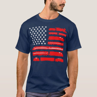 T-shirt Cadeau Pour Les Amateurs De Train Drôle Cadeaux De