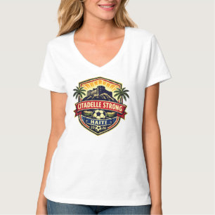 T-shirt Cadeau pour les fans de football Citadelle Strong