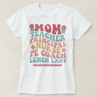 T-shirt Cadeau pour Maman Charlotte Mason Super Homeschool